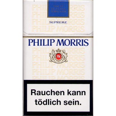 Philip Morris Suprem blue 